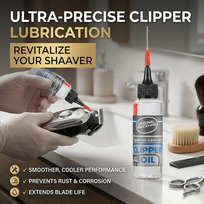 100ml Electric Shaver & Hair Clipper Oil Blade Lubricant for Preventing Rust and Extending Tool Life Maintenance SIKEZHAN