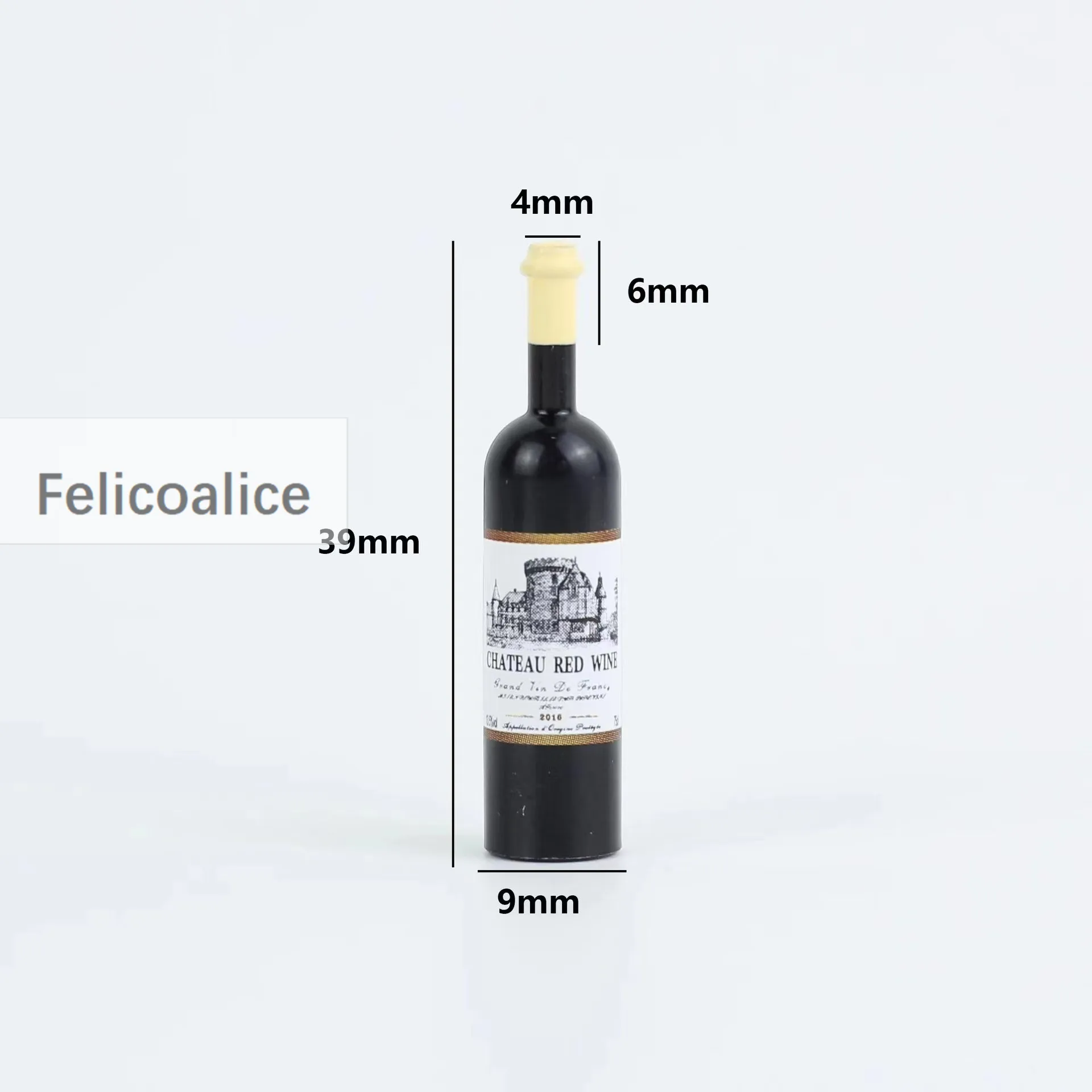 5 Stücke 1:12 Miniatur Kaffeetasse Wein Tasse Bierkrug Weinflasche Glas Modell Puppenhaus Für Möbel Haus Dekor Spielzeug – Detail 16