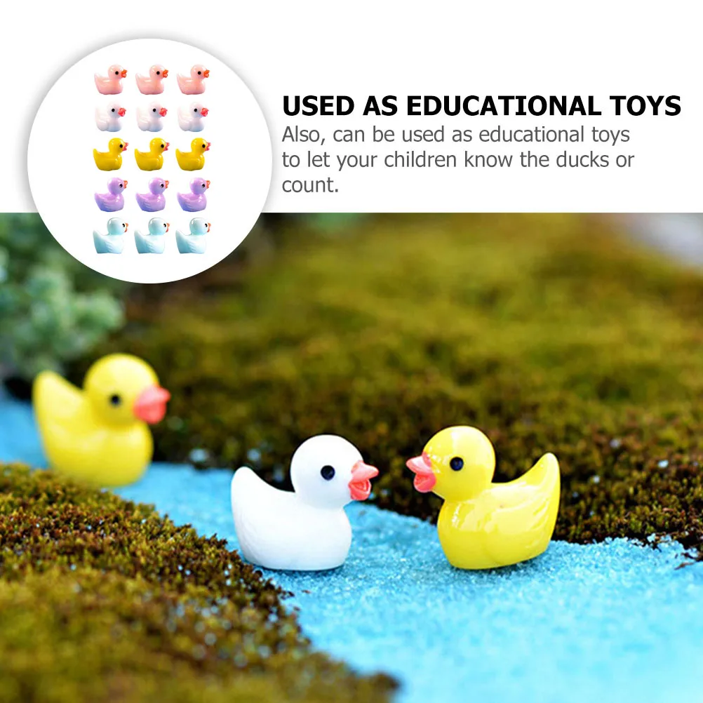 

60 Pcs Accessories Moss Micro Landscape Ornaments Decorations Garden Miniature Resin Bonsai Charm