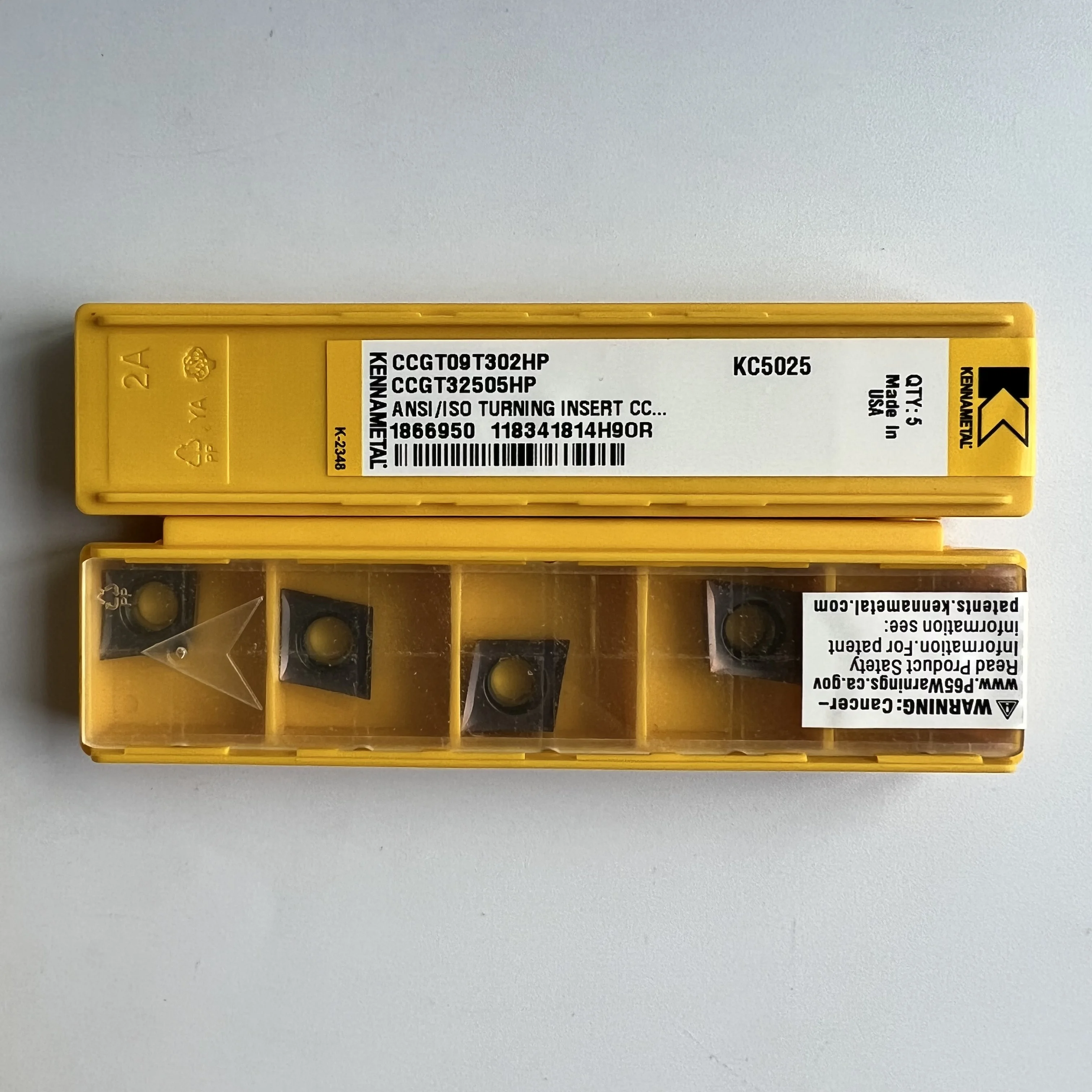 

CNC blade, hard alloy cutting blade CCGT09T302HP KC5025
