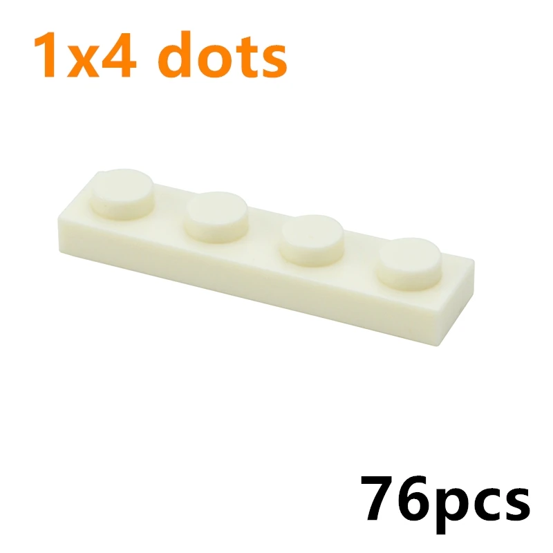 Compatible Assemblage Construction Toys 3710 1x4 Dots DIY Building Blocks Educational Creative Size Thin Figures Bricks 1*4 Toys