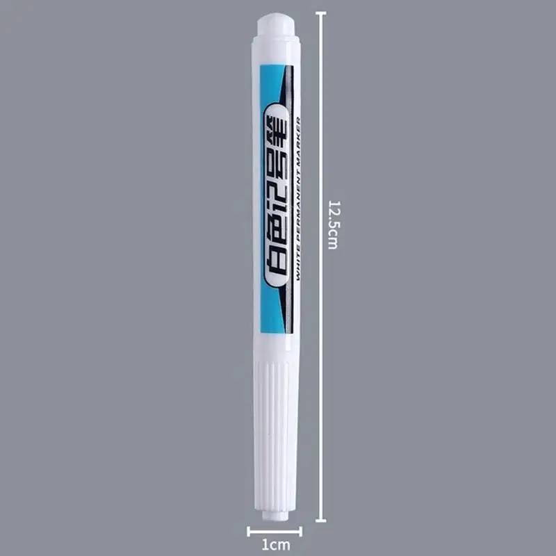 3/5 Pcs White Marker Pens Oil Based Quick Dry Paint Pen Set for Wood Rock Plastic Glass Stone School Supplies