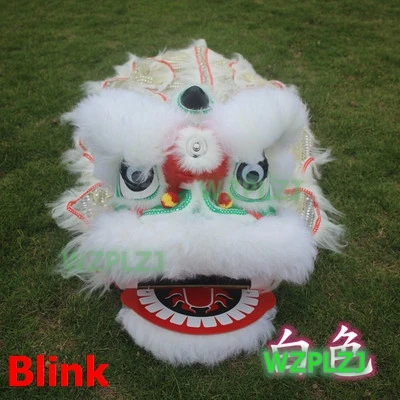 Blink Eyes 12 inch 2-5 Age Lion Dance Costume Cosplay Props Kid Children Toy Party Sport Festival Christmas Outdoor Stage Mascot