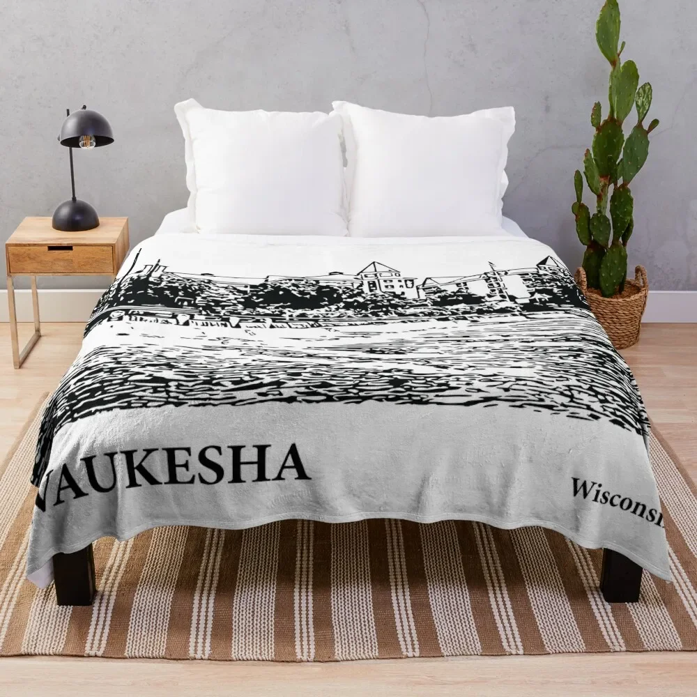 

Waukesha Wisconsin Throw Blanket