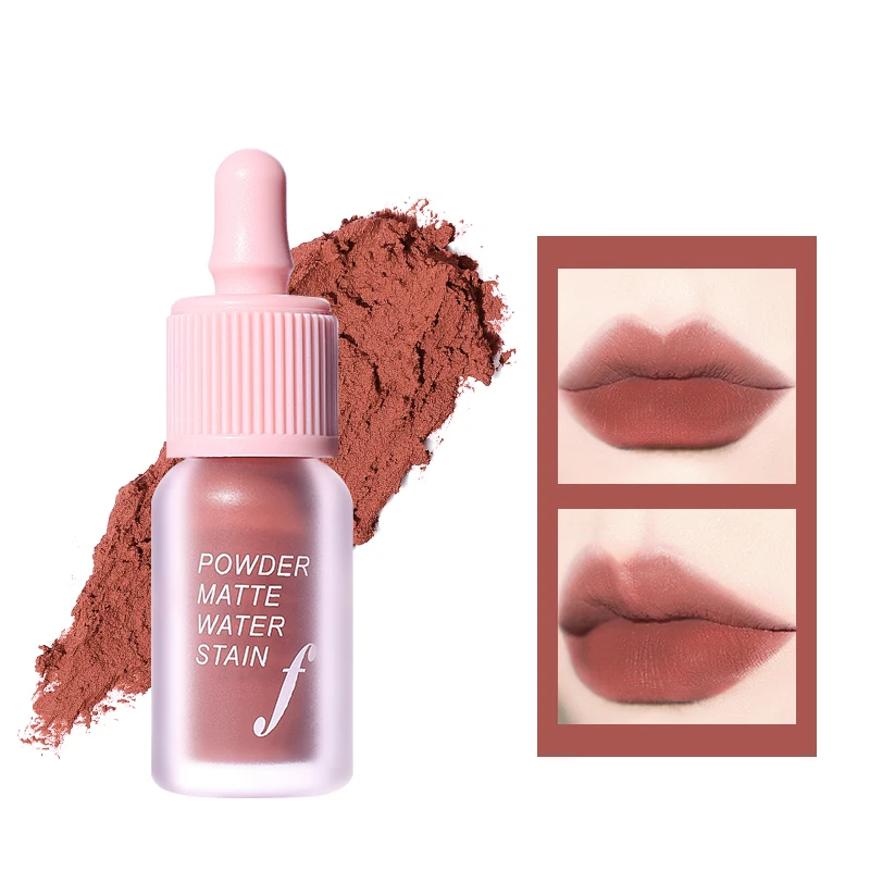 Schöne 8 Farben Mini Baby Flasche Lippen tönung langlebigen flüssigen Lippenstift wasserdicht sexy matt Lip gloss Make-up Lippenstift Kosmetik