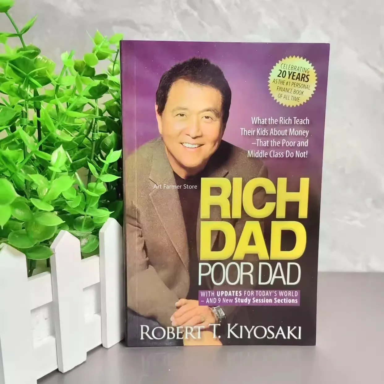 RICH DAD Poor Dad Robert Toru Kiyosaki 개인 금융 아동 도서, 금융 지능 계몽 교육 도서