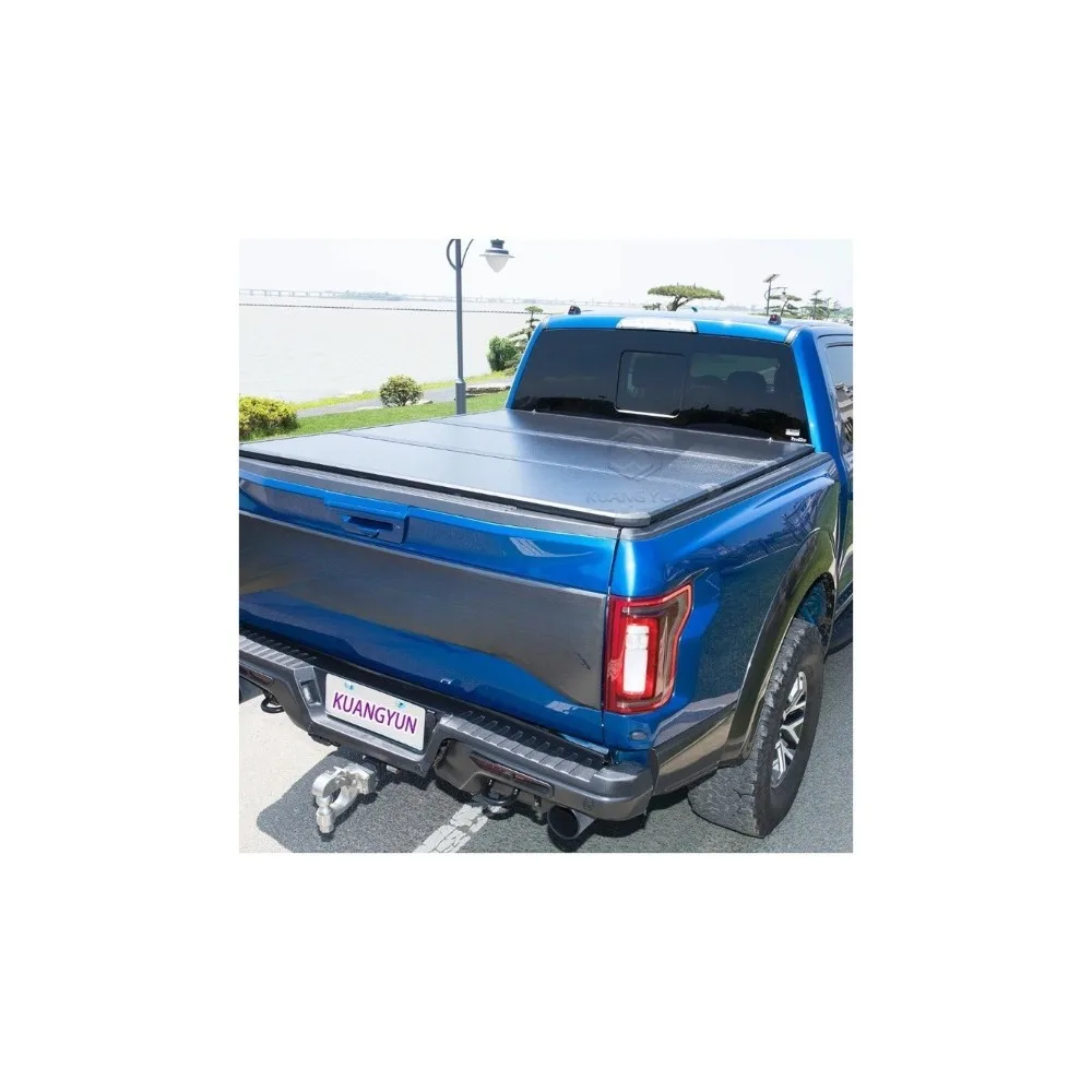 

Factory Direct Easy Installation Tri-Fold Tonneau Cover for Ford Ranger Hard Pickup Truck Accessory Model Silverado