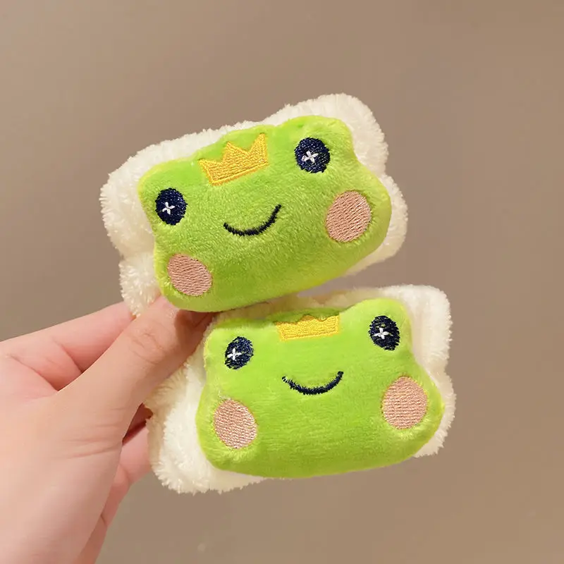 2PCS/set Cartoon Wash Face Hair Bands Cuff Waterproof Bands  for Washing Face Spa Washband Microfiber Wristbands Wrist Sweatband image 6