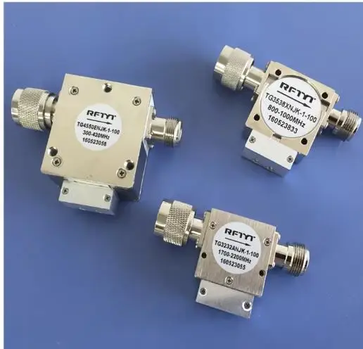 

Protective equipment RF coaxial isolator with multiple frequency bands available from 300MHz-6GHz