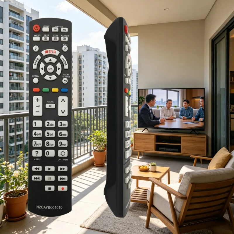 

Universal LCD/LED TV Remote Controller Compatible Replacement Smart TV Remote Control N2QAYB001010 for Panasonic
