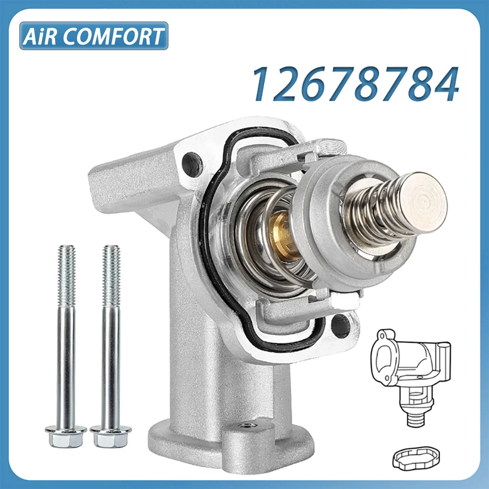 

12678784 12647180 12670209 12673280 Thermostat For Cadillac ATS CTS CT5 CT6 2016-2022,Colorado 16-2022, GMC Canyon 17-2022