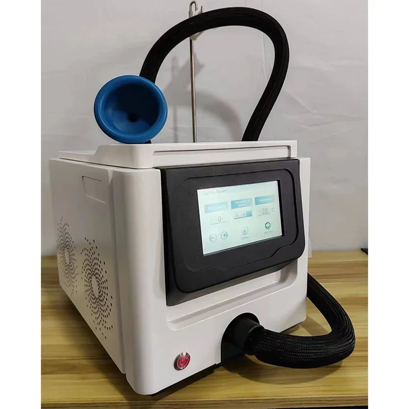 Pain Relief Low Temperature Cold ZIMMER Cryo Chiller  Air Skin Cooling Machine