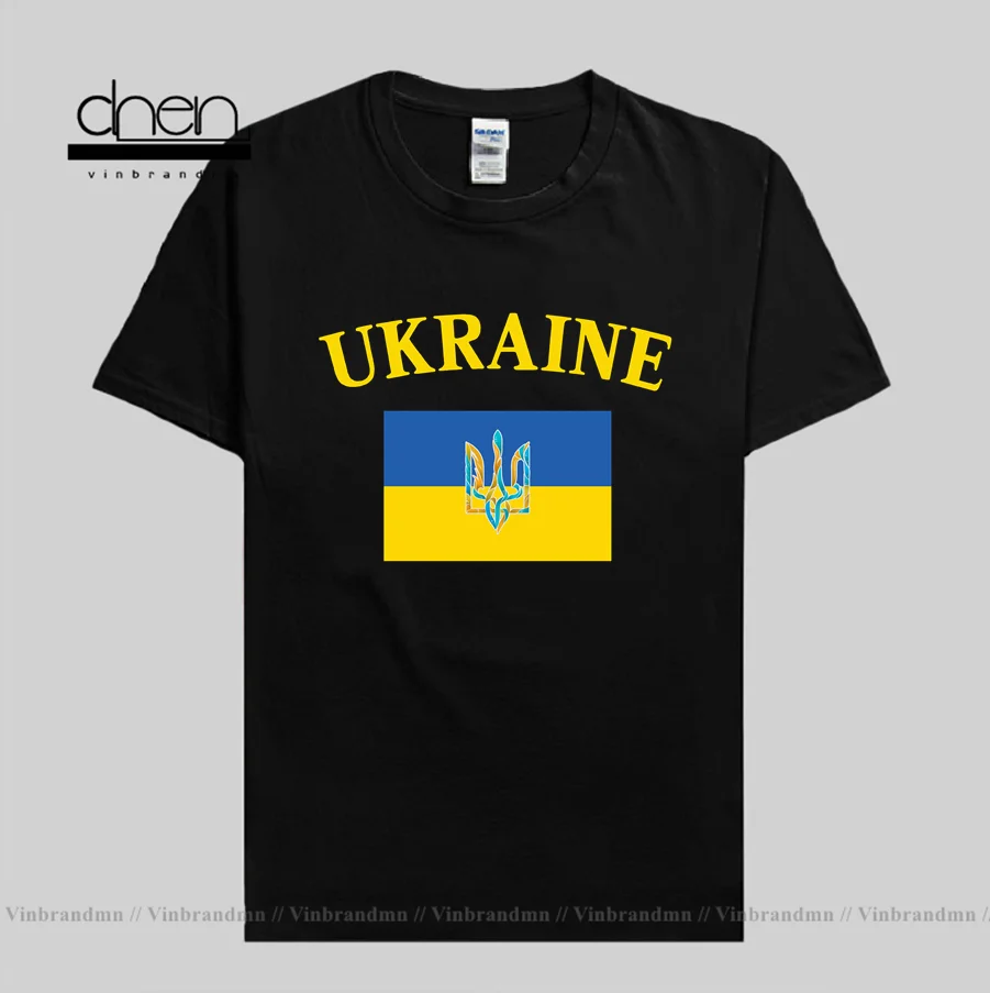 Ukrainian Flag T-shirt Flag Of Ukraine T shirts for men Ukrayina T Shirt man Patriotic Pride T-shirts Country Team Tee