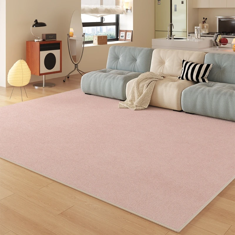 

Большой однотонный ковер для гостиной, толстый плюшевый коврик для спальни, пушистый мягкий напольный коврик для кабинета, моющийся домашний ковер