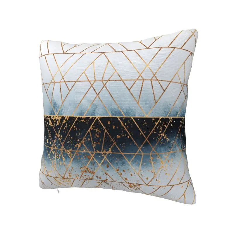 Modern Geometric Pattern Cushion Cover 55x55 cm Polyester Velvet Throw Pillow Case For Sofa Car  Decoration Bedding Pillowcase