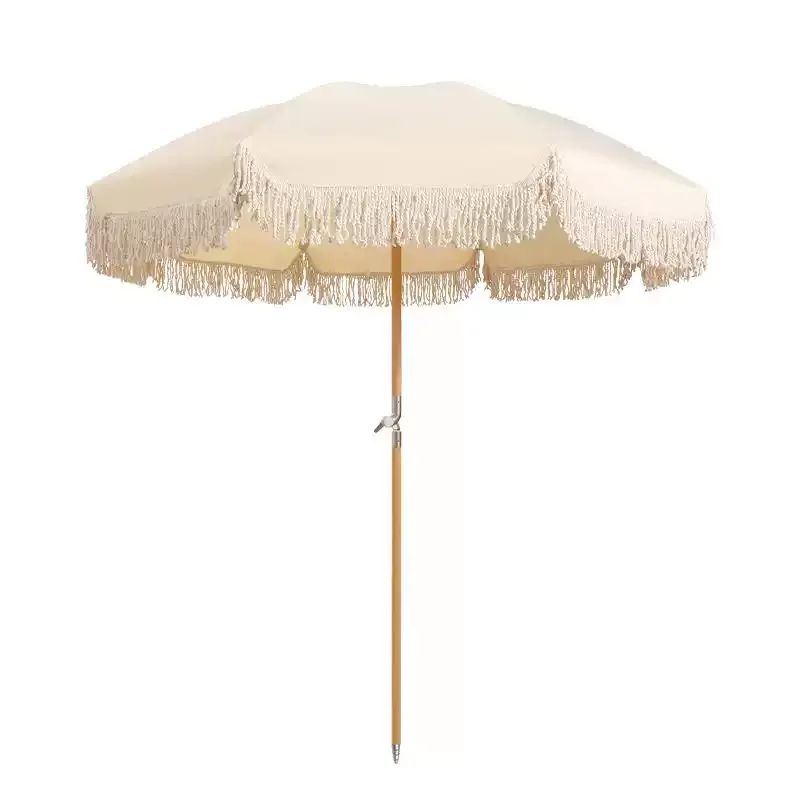 1pcs hotel sunshade arched central column umbrella courtyard sunscreen
