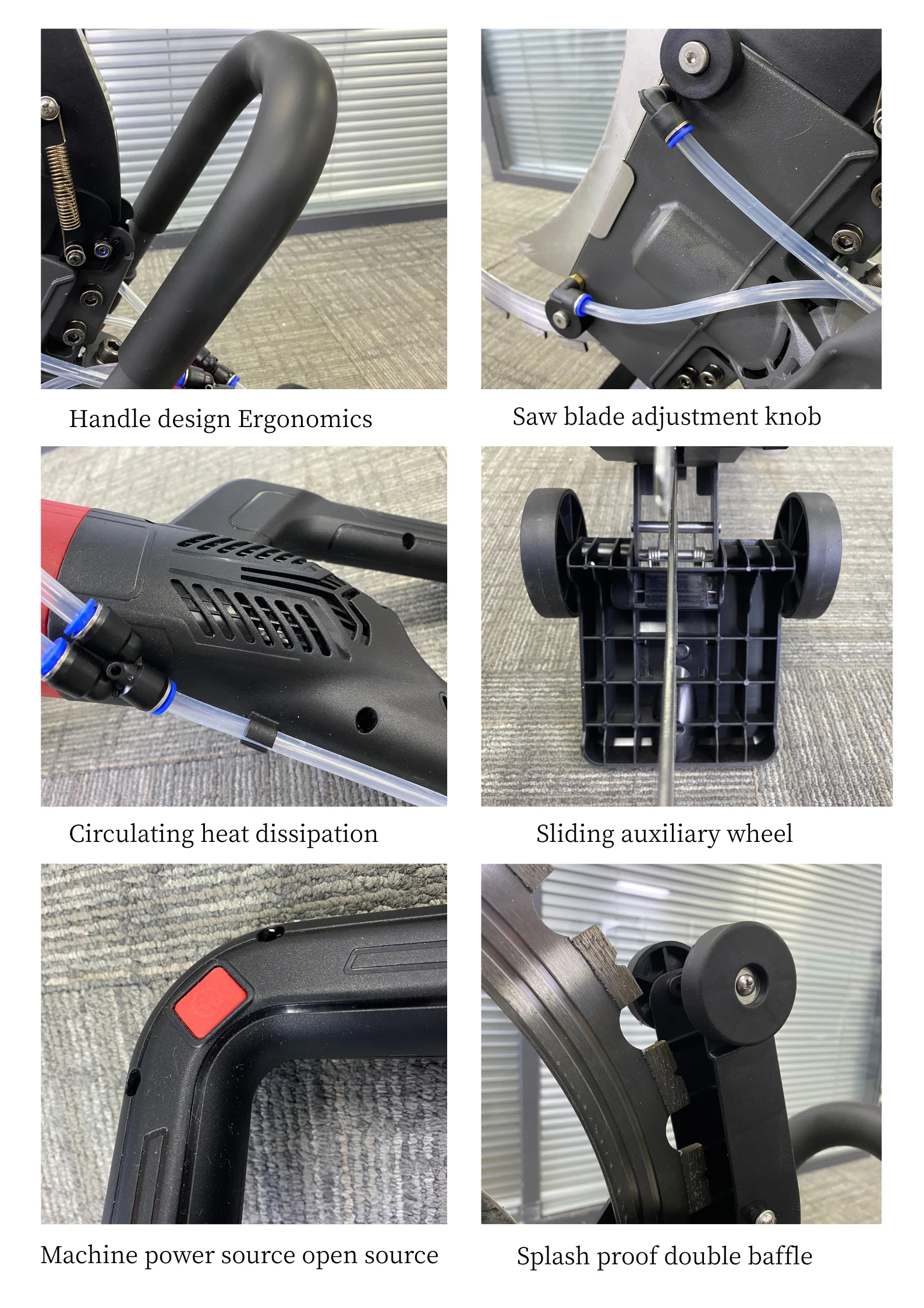 220V電動リングソー機械、ハンドヘルドコンクリート壁切断機、石材切断機販売中