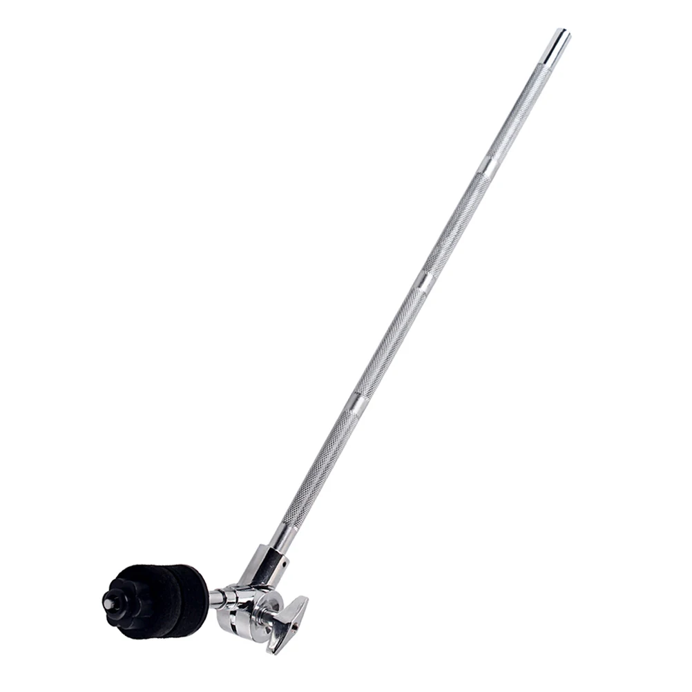

Drum Clamp Heavy Duty Rod Silver Holder St Adjustable Durable Drum Set Accessory Percussion Replacement