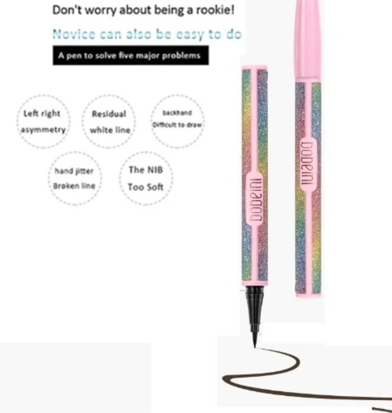 Hot Black Liquid Eyeliner Shade Brown Make Up Eye Liner Pencil Colors Eyeliner Waterproof Eye Liner Pencil Eyes Makeup Tools
