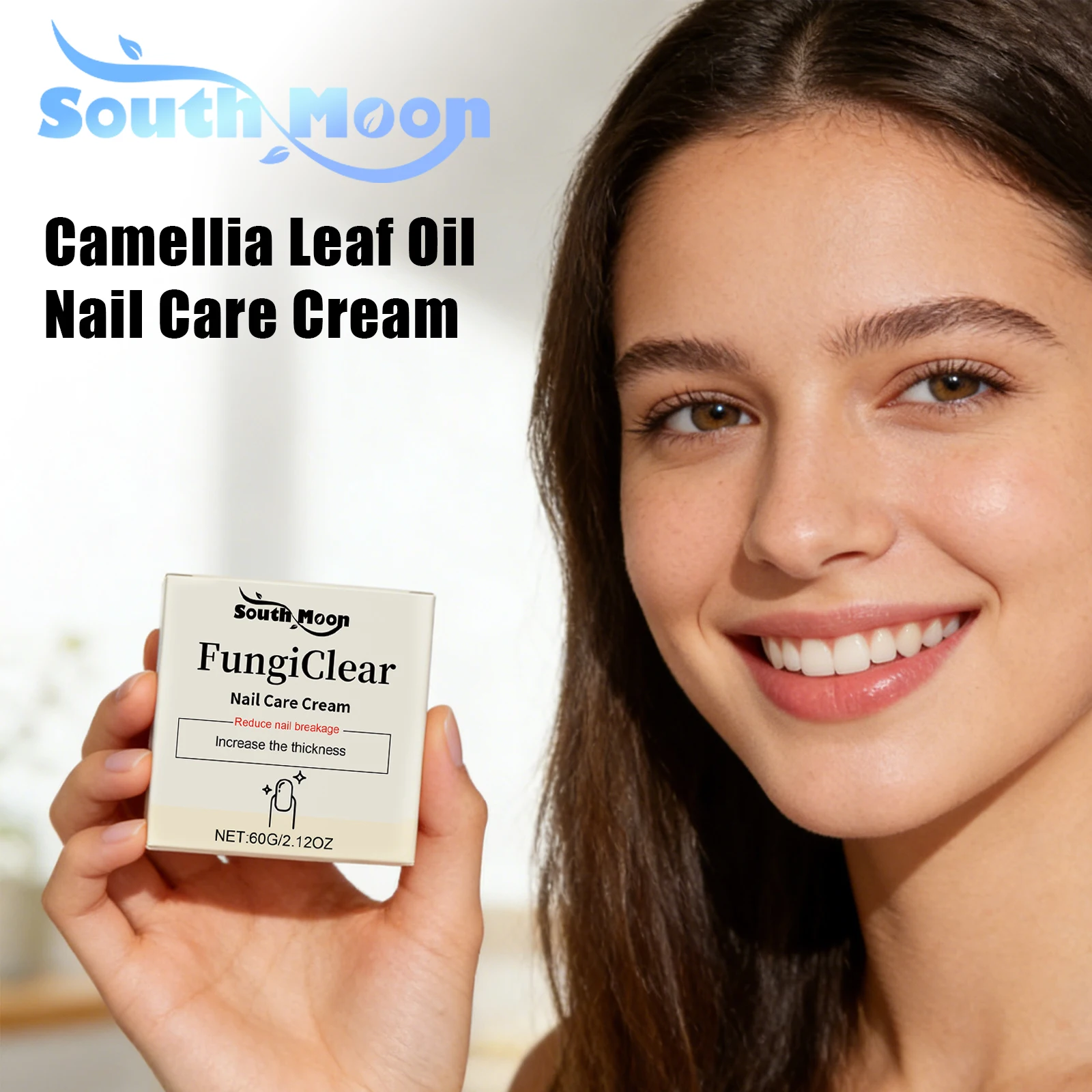 

South Moon Nail Care Cream Repair Damaged Nails Improve Toughness Nourish Nails Cuticle Protect Anti Breakage Nail Repair Creams