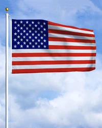 2×3FT U.S. US USA America American Flag Polyester Printed Banner Tapestry For Decor