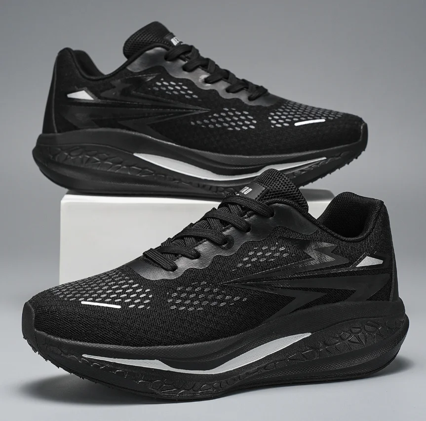 

Mens Running Shoes 2026 New Breathe Mesh Cushioned Sneakers Fashion Outdoor Sports Casual Tennis Shoes for Women