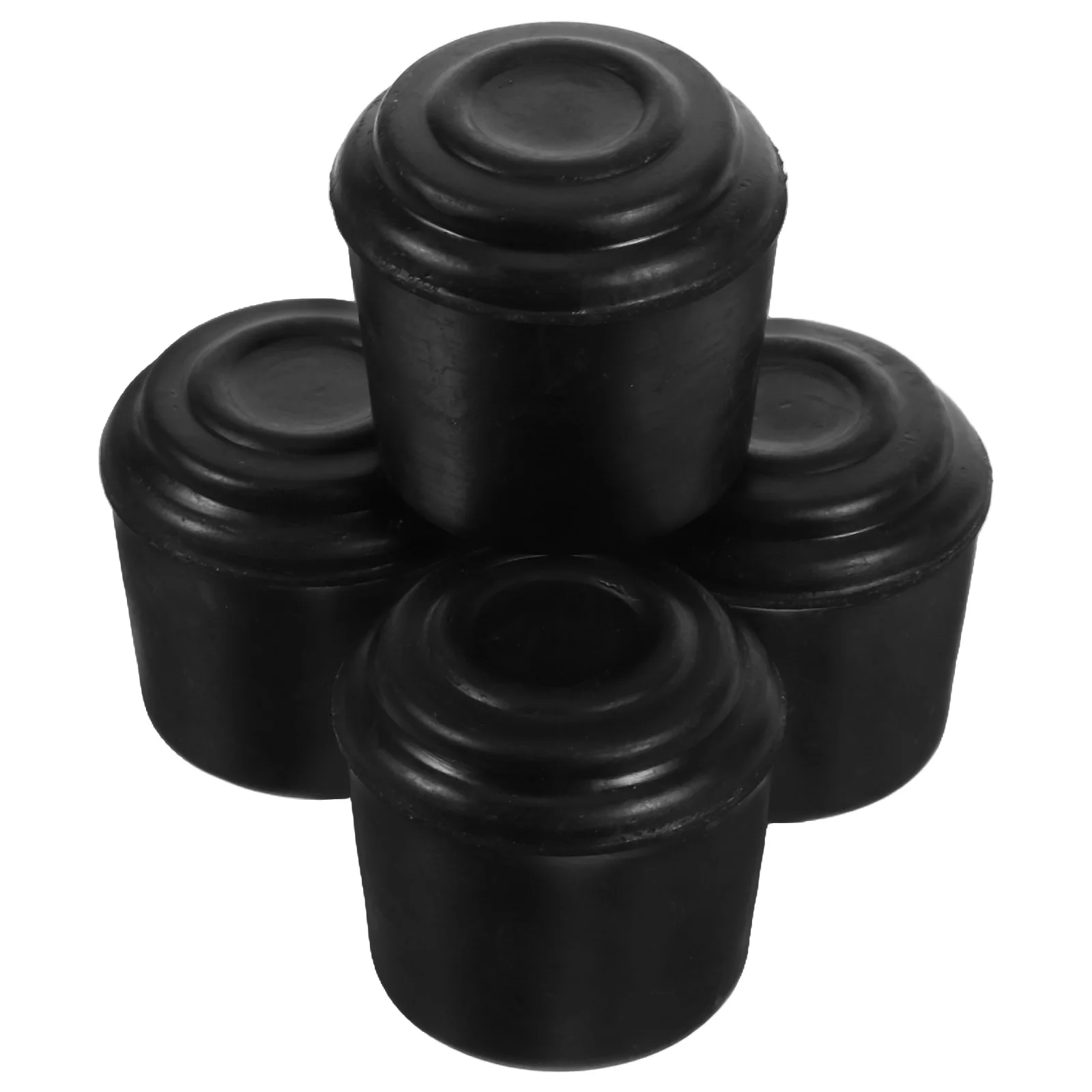 

4 Pcs Furniture Chair Leg Covers Rubber Feet Silicone Protectors Caps for Stool Legs