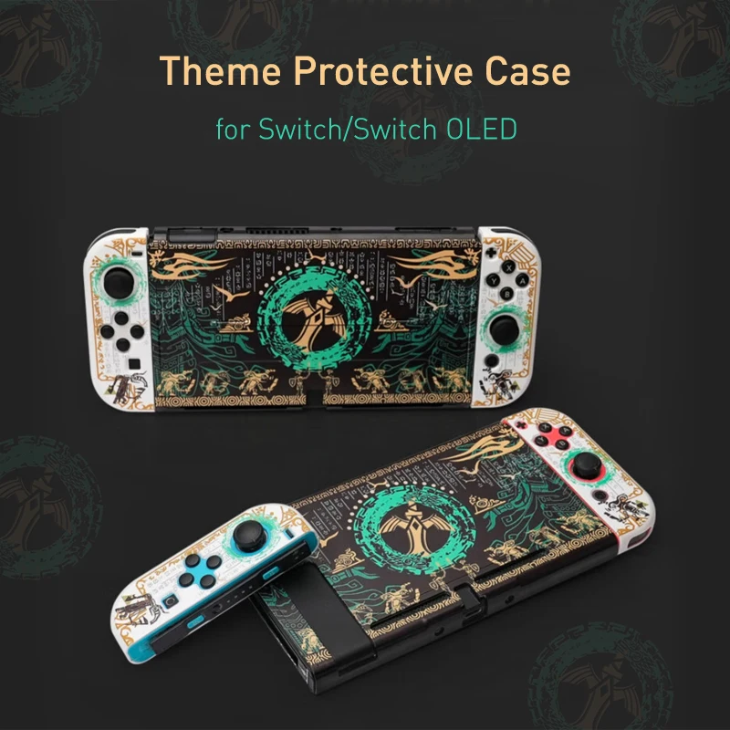 For Nintendo Switch OLED Shell Hard Case ZD Tears Protective Housing Thin Cover Skin Colorful NS Switch Accessories