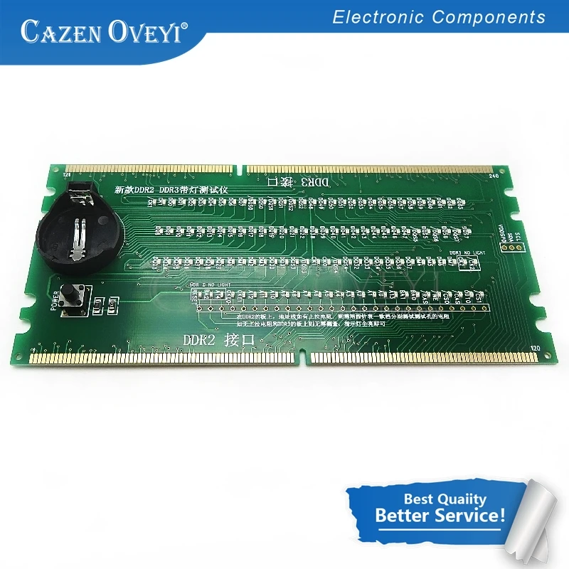 1pcs/lot  DDR2 DDR3 illuminated with light tester tester combo desktop In Stock