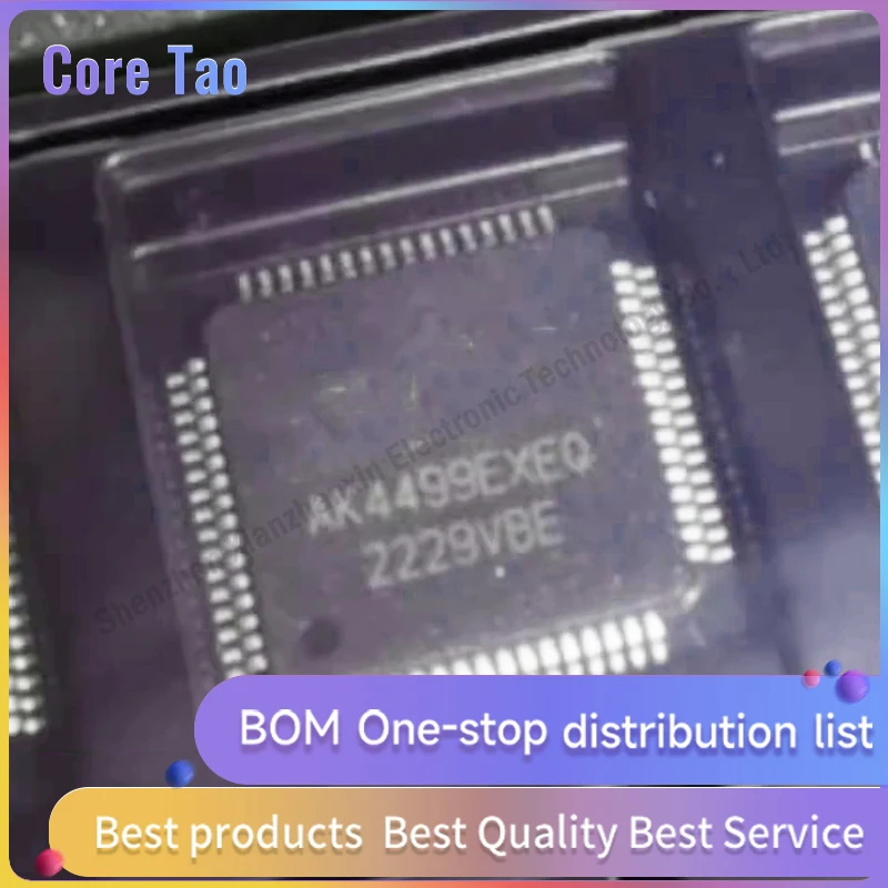 1PCS/LOT AK4499EXEQ AK4499  QFP64 DAC decoding chip