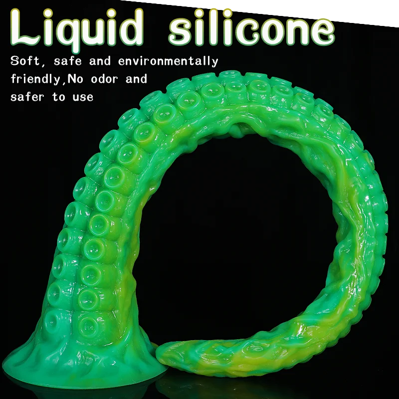 Long Butt Plug Silicone Long Anal Plug Tentacle Dildo Penis With Suction Cup Big Anal Sex Toys Progressive Vaginal Massage