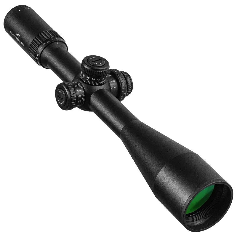 High-quality 5.5-22X56 SFIR FFP close-range focus telescope, red dot illuminated sight, optical telescope view 4