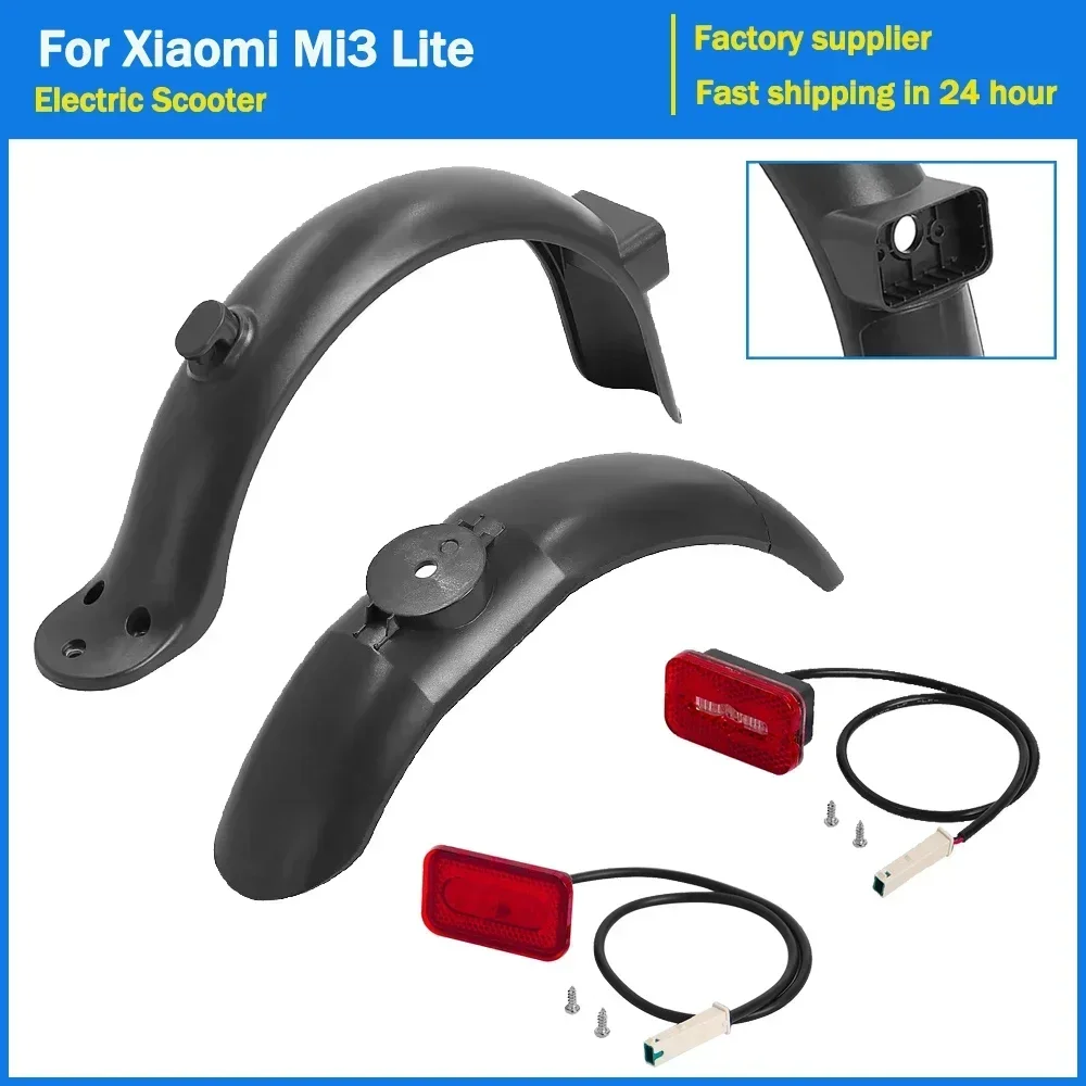 3 Hole Rear Fender Part for Xiaomi Mi3 Lite Electric Scooter