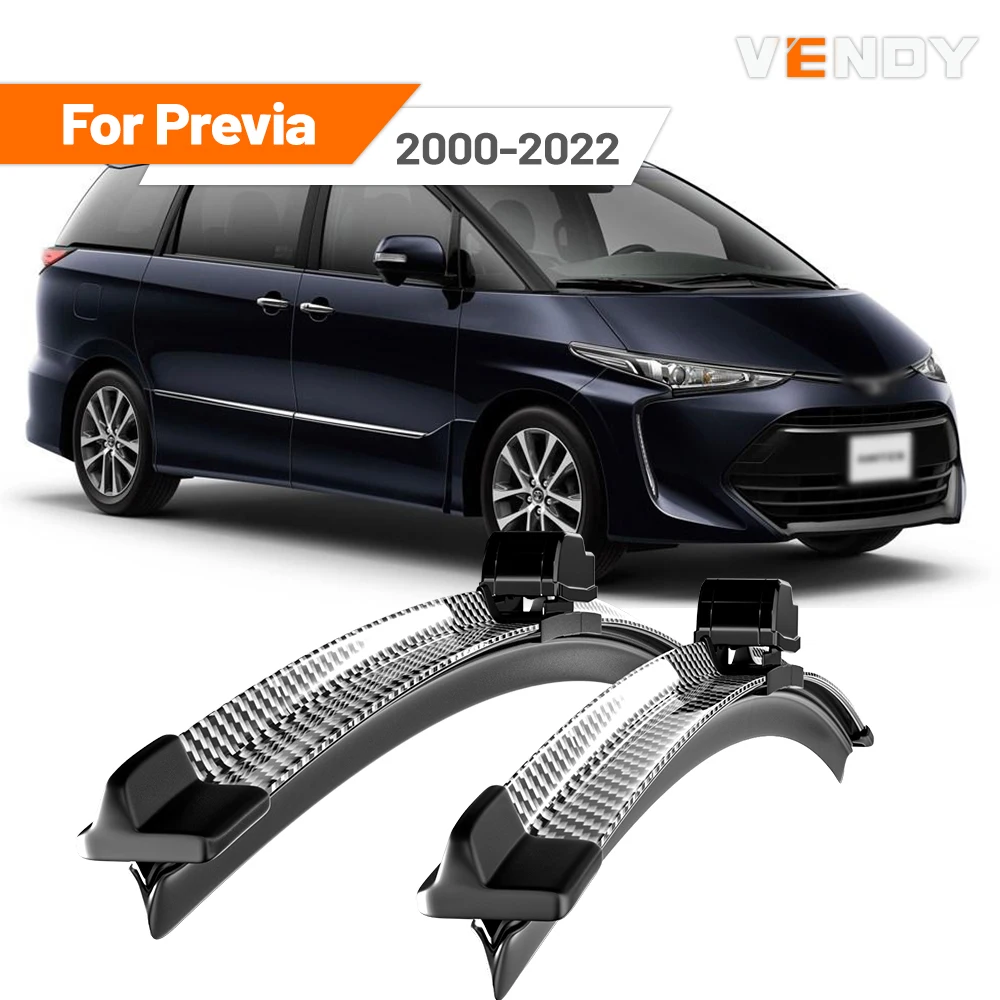 Für Toyota Previa Tarago Estima 2000-2022 2001 2004 2006 2007 2008 2018 2 stücke Frontscheibe Wischer Klingen scheibenwischer