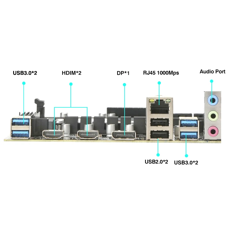 ERYING M-ATX Kit Xeon W 11955M CPU اللوحة الأم كومبو 2.6 جيجا هرتز 8C16T معالج LGA1151 DDR4 RAM NVME/M2 لتقوم بها بنفسك ألعاب الكمبيوتر placa Mama
