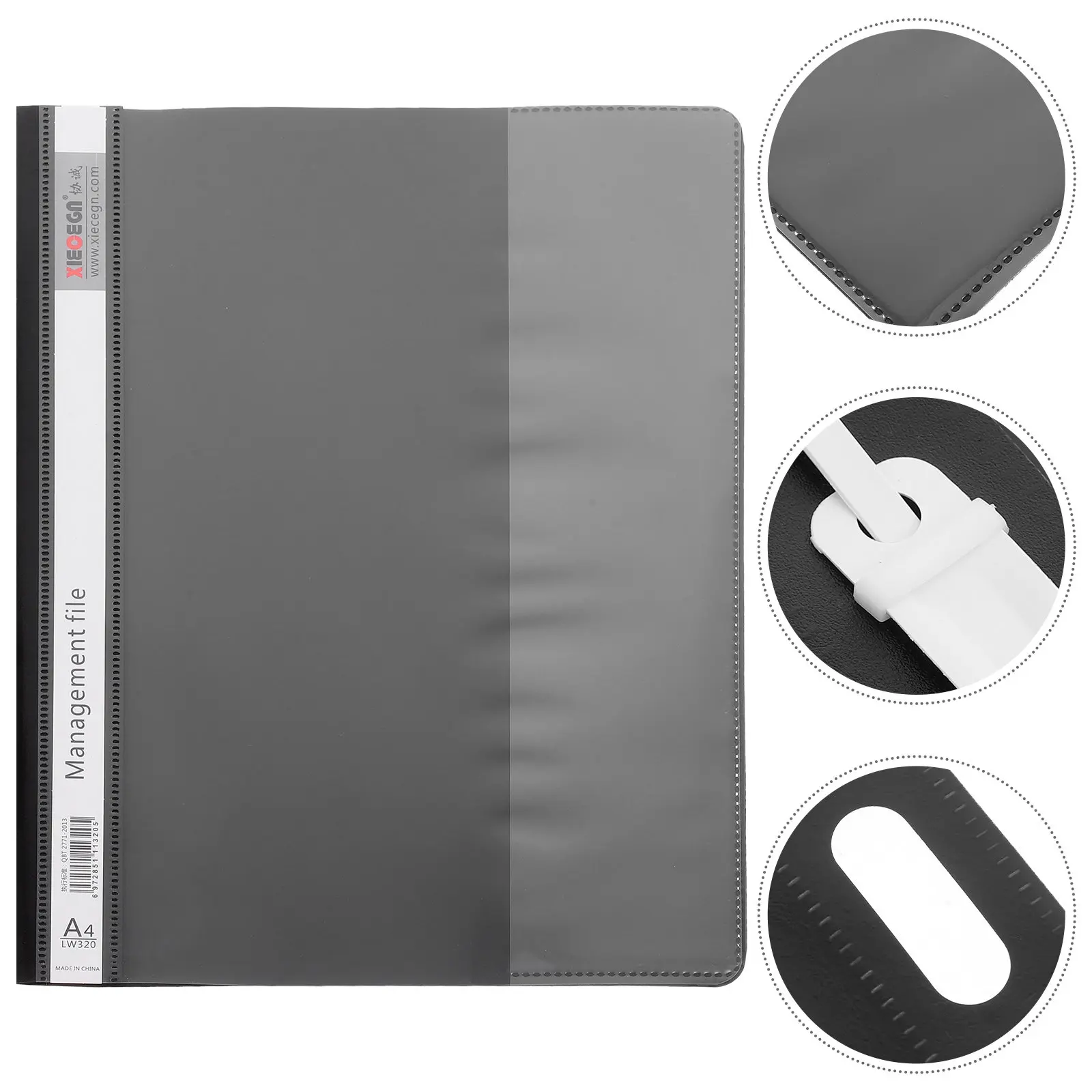 

12Pcs A4 Plastic File Folder Reusable Report Cover Document Sleeve File Holder for Office Study Filing and Easy Categorization