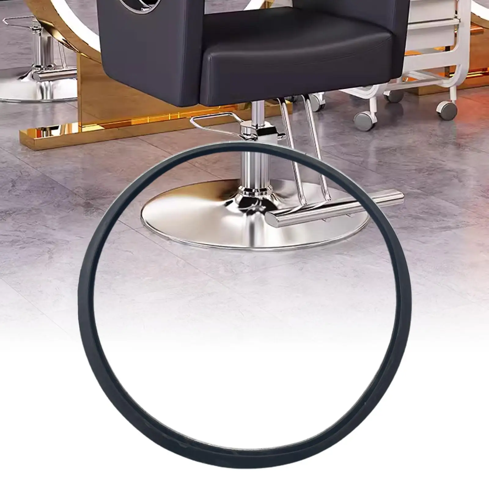 Barber Chair Rubber Base Ring Rubber Ring Salon Chair Parts for Barbershop