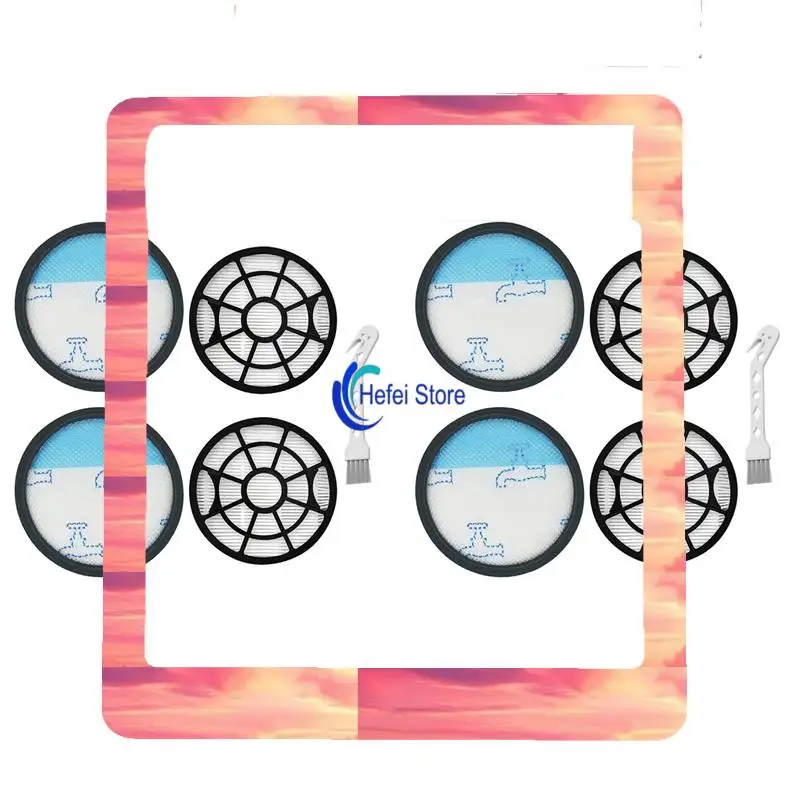 

24-Hour Delivery 8 Pcs HEPA Filters For Rowenta RO2910EA RO2913EA RO2915EA RO2932EA RO2933EA RO2957EA RO2981EA Vacuum Cleaner Pa