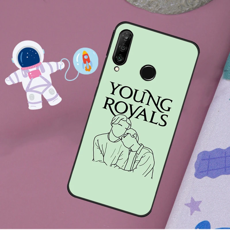 Young Royals Simon and Wilhelm Case For Huawei Nova 9 10 SE Y60 Y61 Y70 Y90 Nova 11i 8i 7i 3i 5T P20 P40 P30 Lite P60 Pro