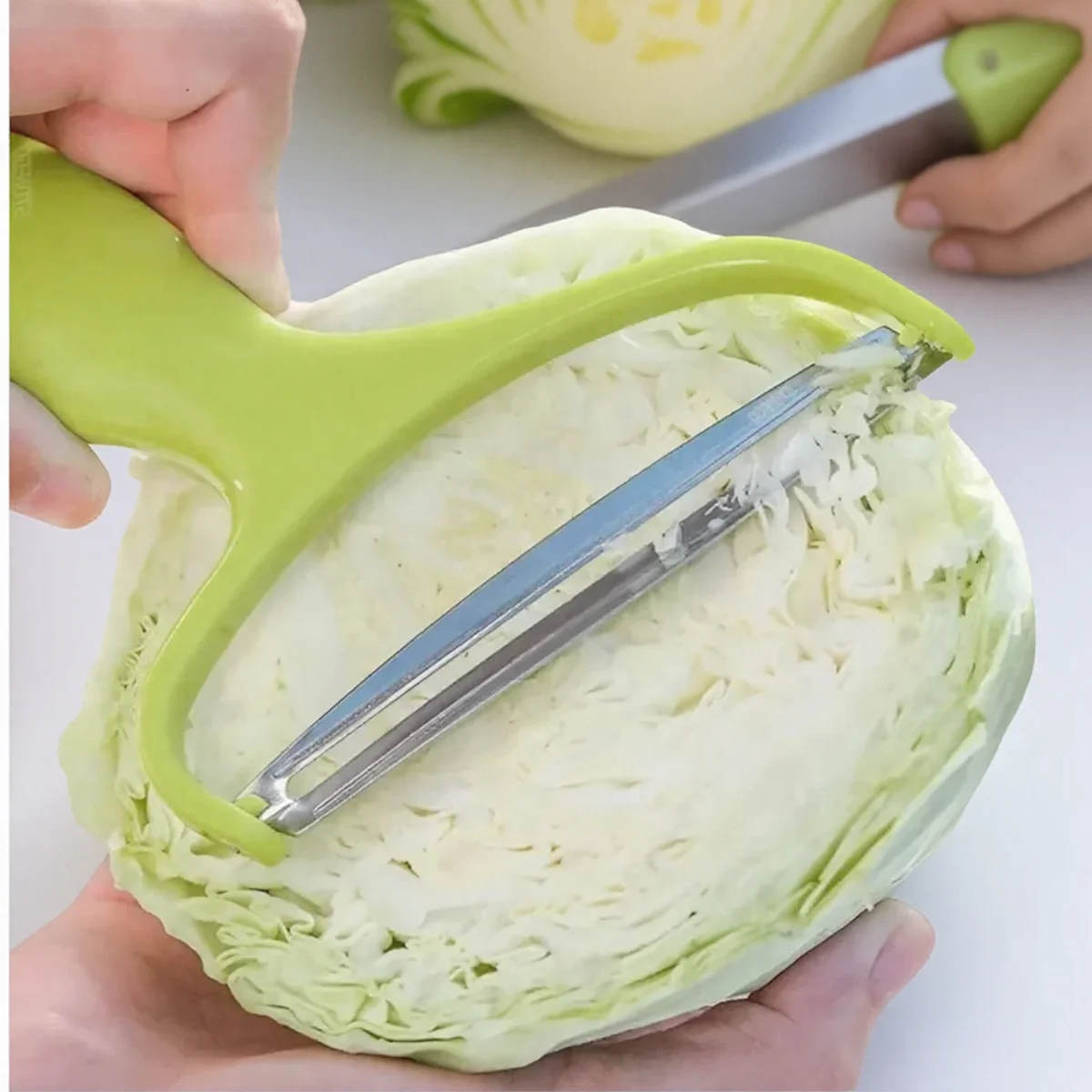 Pelador de verduras multifuncional, cuchillo para fruta, herramientas de cocina, rebanador de patatas y ensalada, utensilios de cocina para uso doméstico