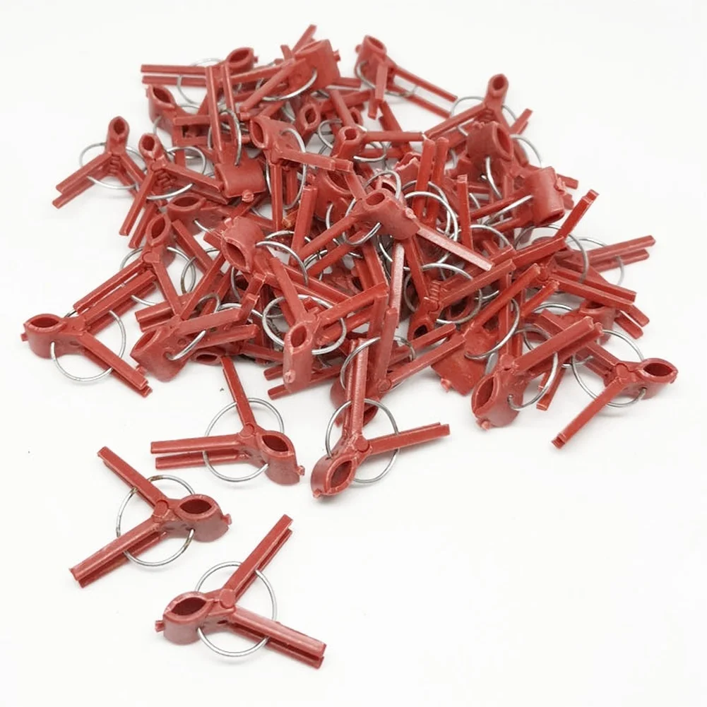 Plastic Grafting Clips Pack of 50 for Vegetable Grafting Including Cucumber Watermelon Melon and Eggplant Rootstock Support
