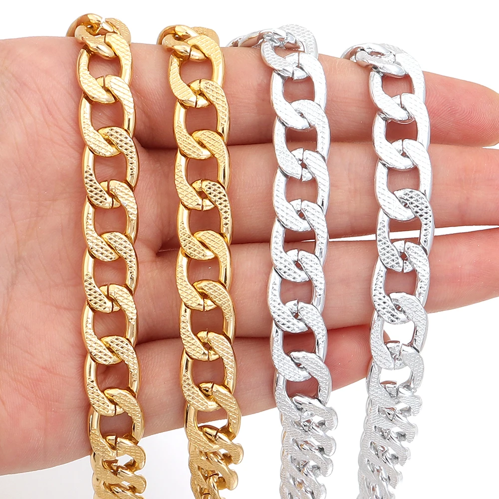 

5 ярдов/рулон, металлические алюминиевые цепи, плоская цепочка, О-образная сетчатая цепочка для самостоятельного изготовления ювелирных изделий, ожерелье, аксессуары, поставки