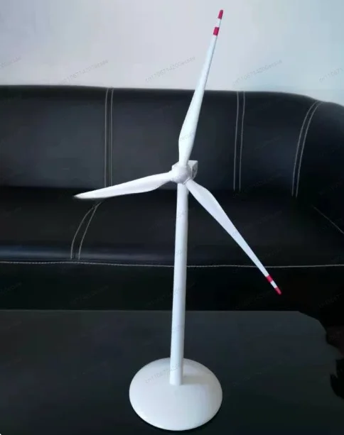 Electric Fan Model Wind Turbine Gift Model Desk Home Decoration Ornament Crafts