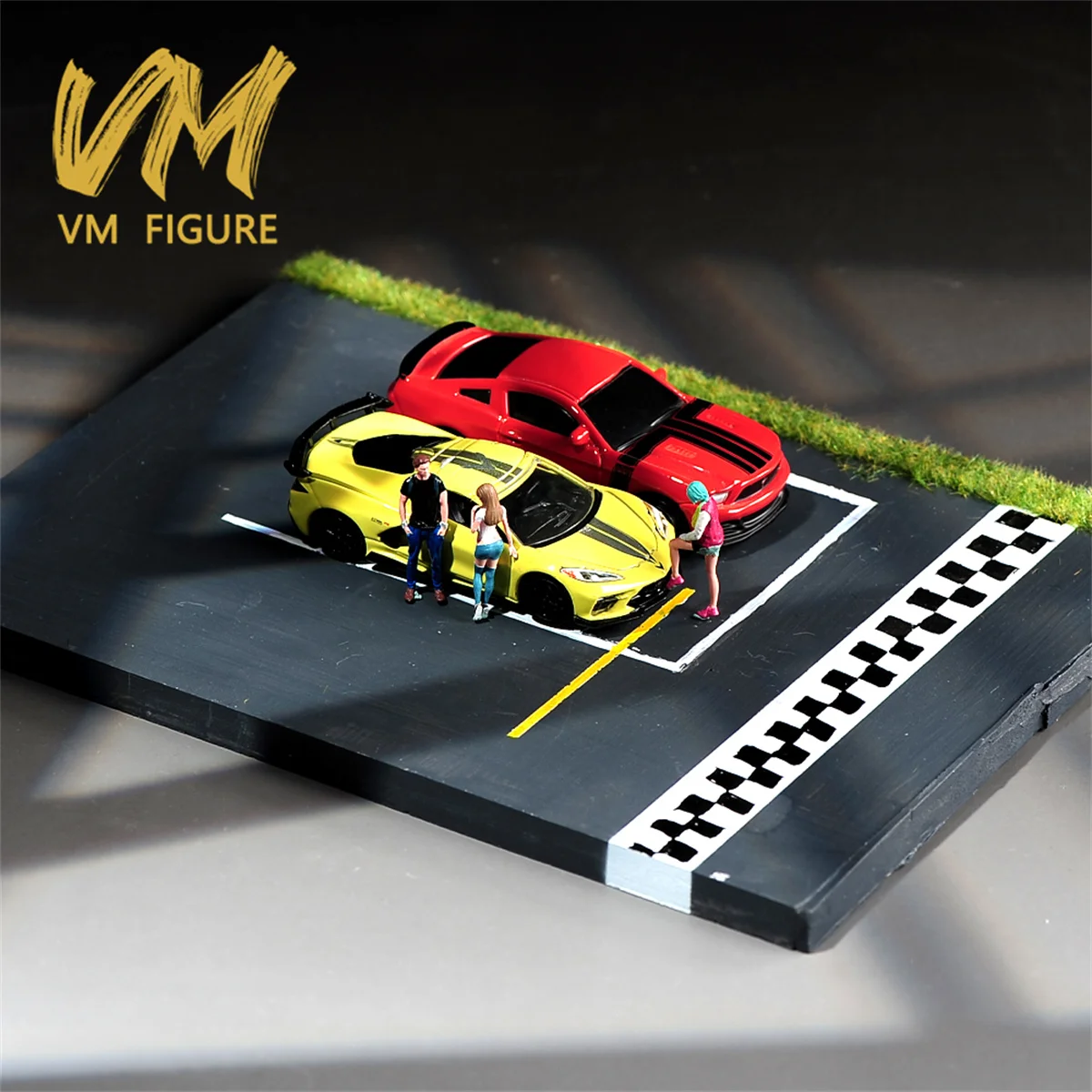 10.5/19CM Miniature Car Scene Display Model Decorative Background Figure Doll Vehicle Display Base MicroPhotography Prop Toys image 5