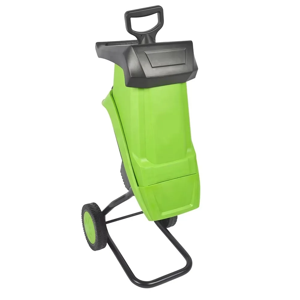 Vertak 2500W Electric Garden Shredder Heavy Duty Leaf Chipper Mulcher for Branches Wood Trees Outdoor Yard Waste