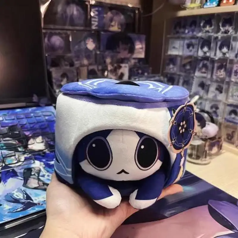 Nieuwe Originele Genshin Impact Kat Cake Cartoon Game Omliggende Funina Leuke Navelet Linghuana Xida Meisje Verjaardagscadeau Pop