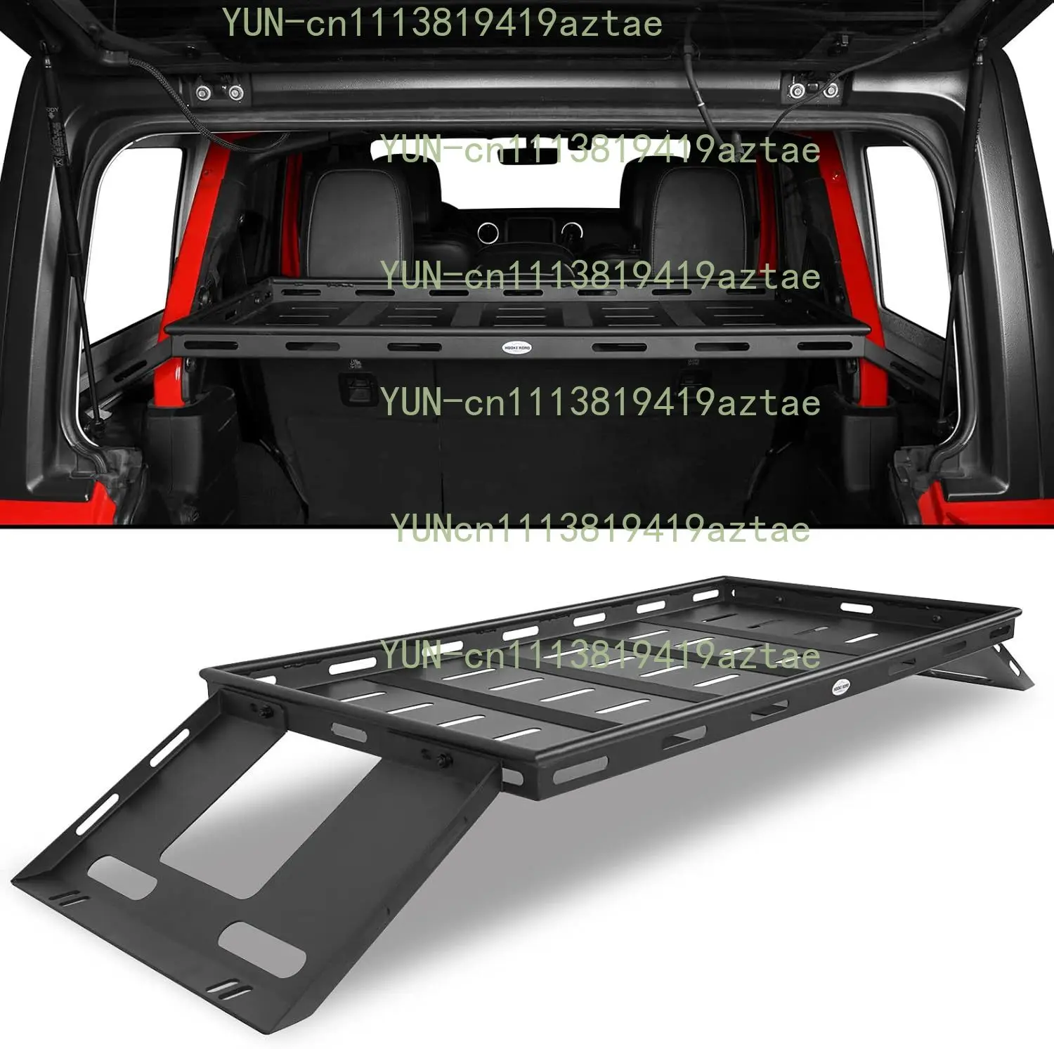 Rear Trunk Cargo Rack Basket Storage Tray