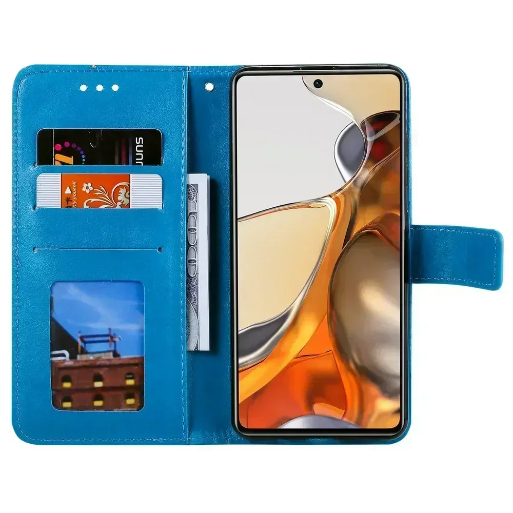 For Xiaomi 14T Pro 13T Case Poco X7 Pro F6 X6 Flip Wallet Skin Redmi Note 14 13 Pro Plus 14 14c 12 Mi 11T Phone Cover Book Capa image 3