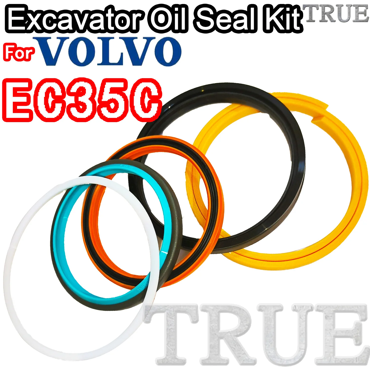 For EC35C VOLVO Oil Seal Excavator Repair Kit Service Orginal Quality Track Spovel Hammer Construction Tool Set Pack Heavy Parts