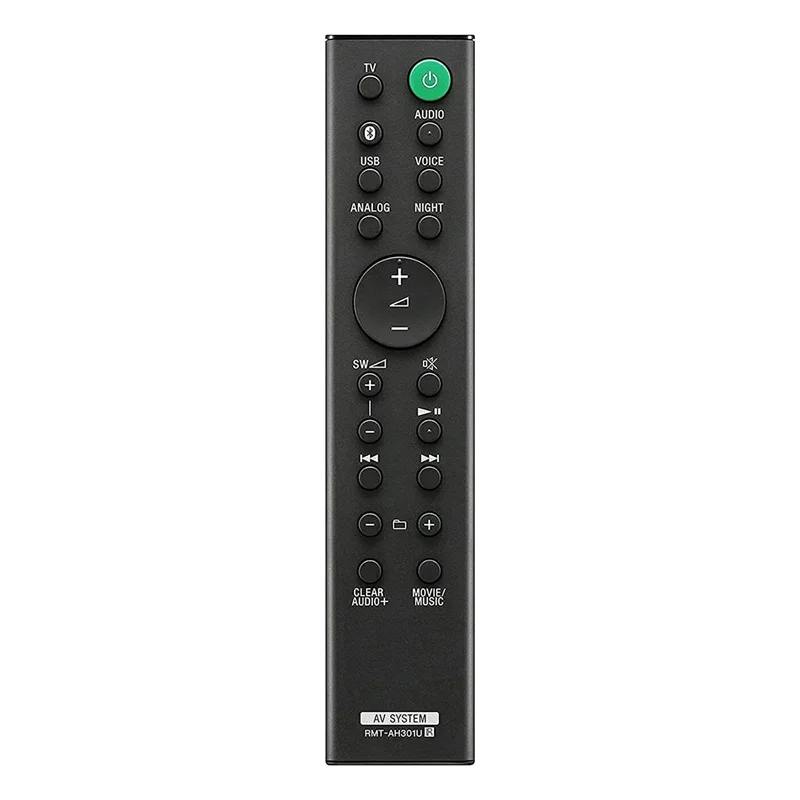 RMT-AH301U Replace Remote Control for Sony HT-MT300 HT-MT301 SA-WMT300 SA-MT300 SA-MT301 SA-WMT301